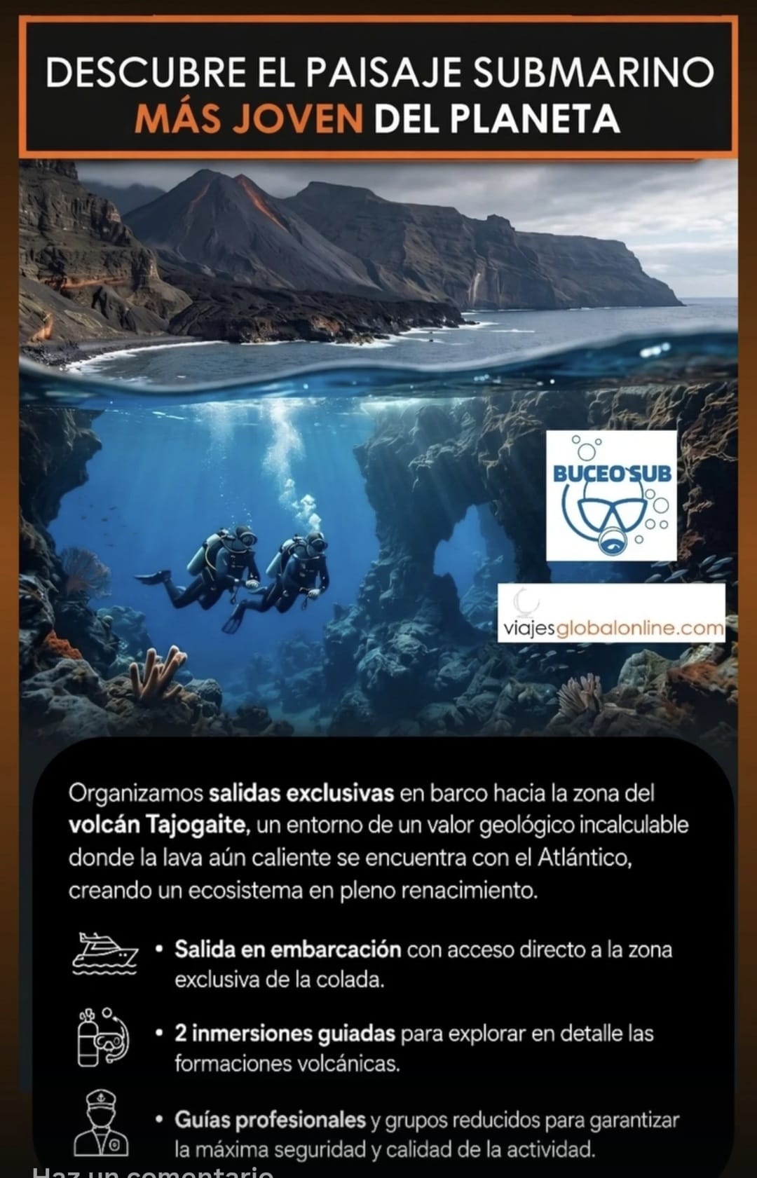 Actividad exclusiva nueva fajana en La Palma